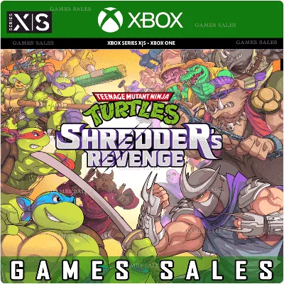 ❤️TEENAGE MUTANT NINJA TURTLES SHREDDER&acute;S REVENGE🔑XBOX