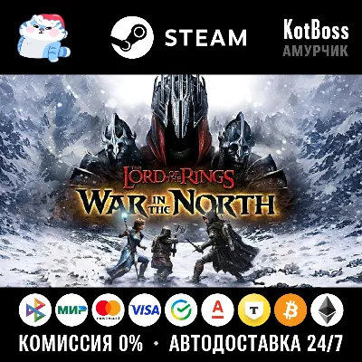 🔑 Russia + World | The Lord of the Rings: War in the North (2011) | Key | Steam