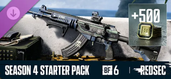 Набор Starter сезона 4 — Battlefield™ 6 и REDSEC steam DLC дополнение Россия\Мир