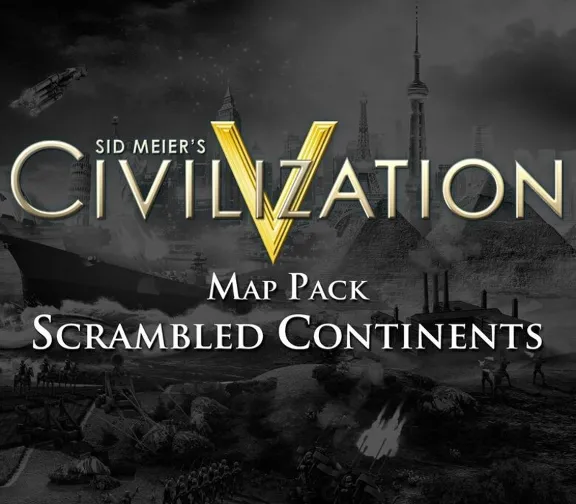 Sid Meier&acute;s Civilization V - Scrambled Continents Map Pack DLC Steam CD Key