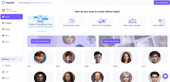 🎥 HeyGen Ai | Creator, Pro, Business | Месяц, год | Без входа