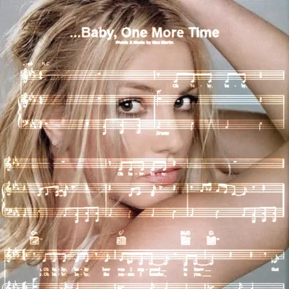 Baby One More Time&acute;s Sheet Music- ValaMusic