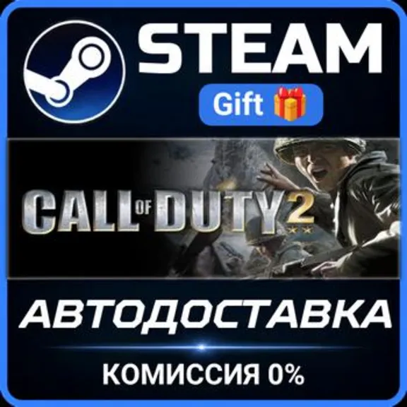 Call of Duty 2 Steam Gift СТИМ ГИФТ ПК АВТОДОСТАВКА ПОДАРОК