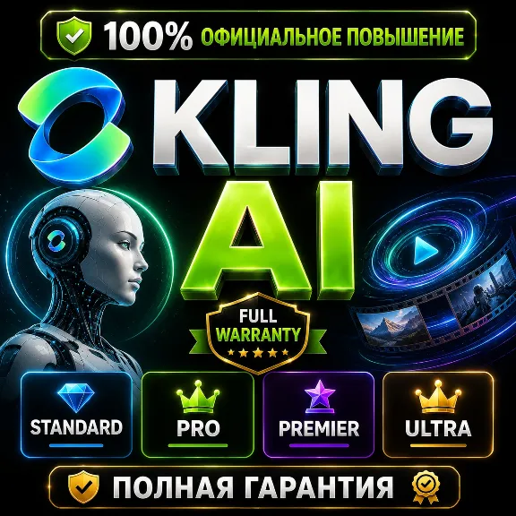 KLING AI Subscription "Standard/Pro/Premier/Ultra" |1-12M | OFFICIAL, BEST PRICE