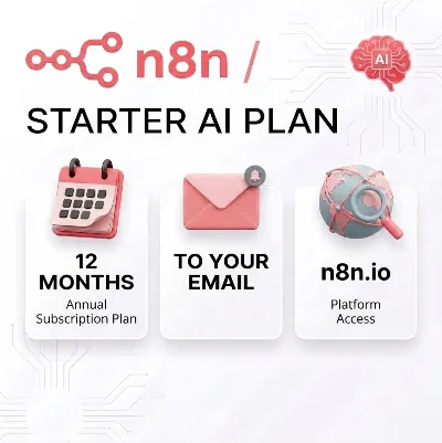 n8n Cloud Starter (12 месяцев) — Промокод