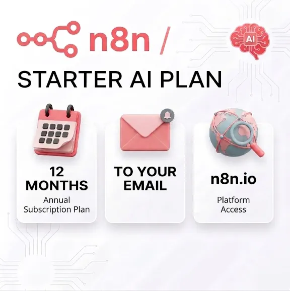 n8n Cloud Starter (12 месяцев) — Промокод