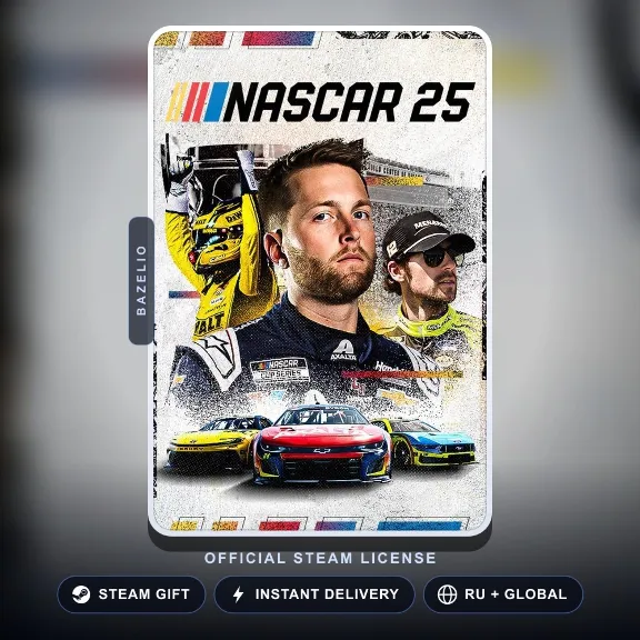 NASCAR 25 (Steam Gift) · Russia and worldwide · Auto-delivery 24/7