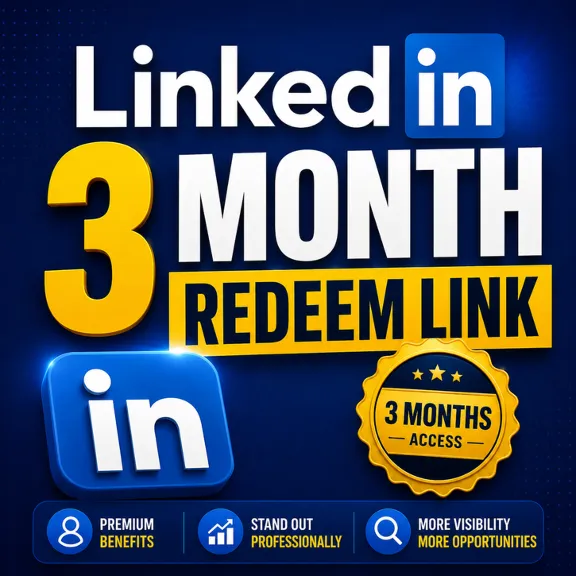 Linkedin Premium 3 Months Activation Link |  Instant delivery