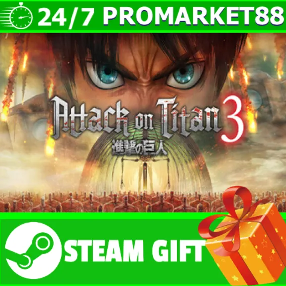 ️Attack on Titan 3 / A.O.T. 3 Digital Deluxe Edition with Pre-purchase Bonus