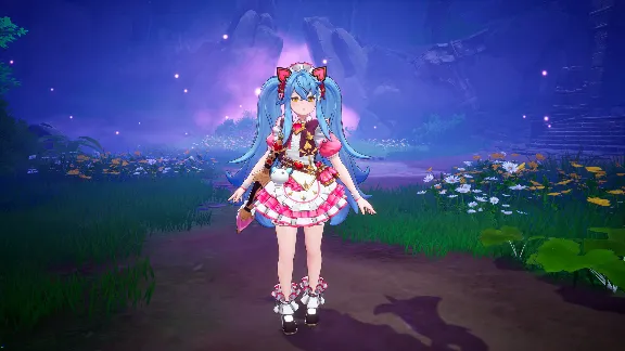 DragonSword : Awakening - Costume : Wild Strawberry Waitress DLC