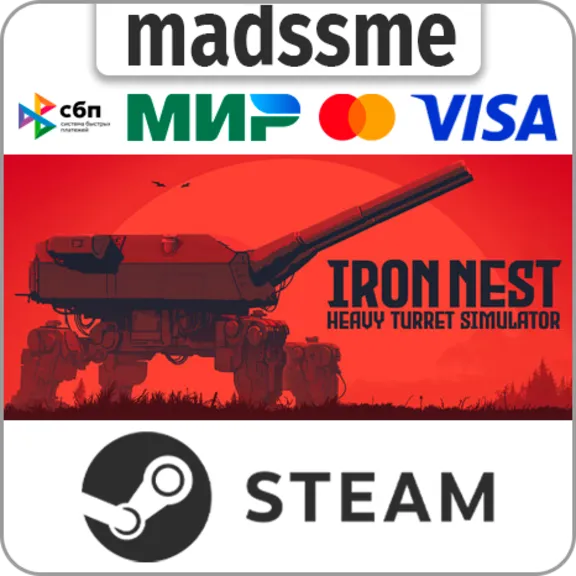 IRON NEST: Heavy Turret Simulator * RU/KZ/CIS/TR/CN/AR/IN/BR * STEAM 🚀 AUTO DELIVERY