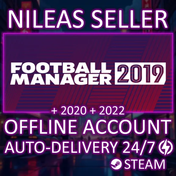 Football Manager 2019 + 2020 + 2022 | 3 parts | Steam | Offline