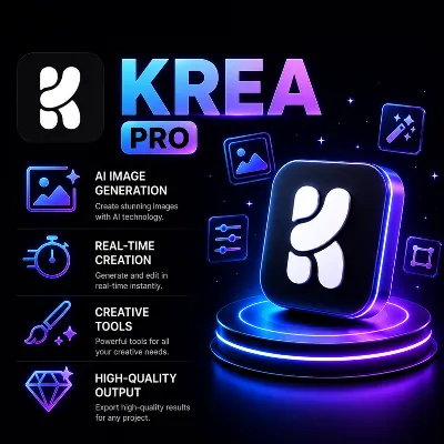 Krea AI Basic | 5 100 кредитов | Личный аккаунт | 1 месяц | Быстрая доставка