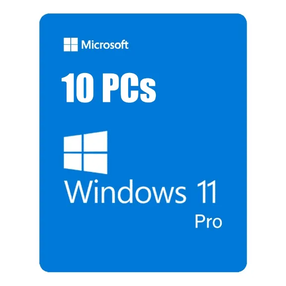 Windows 10 / 11 Professional 10 PCs Online - MAK Volume Key (Global)