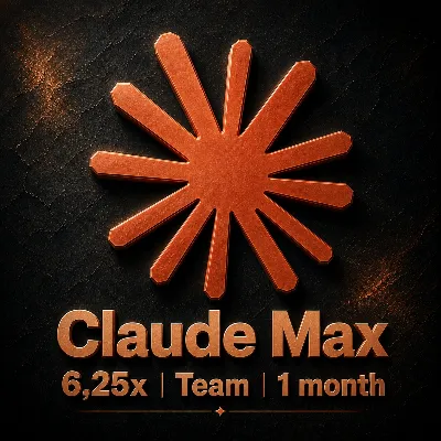 Claude Max 6,25x | Гарантия | Team | 1 месяц | Подписка | Code Anthropic | FABLE 5