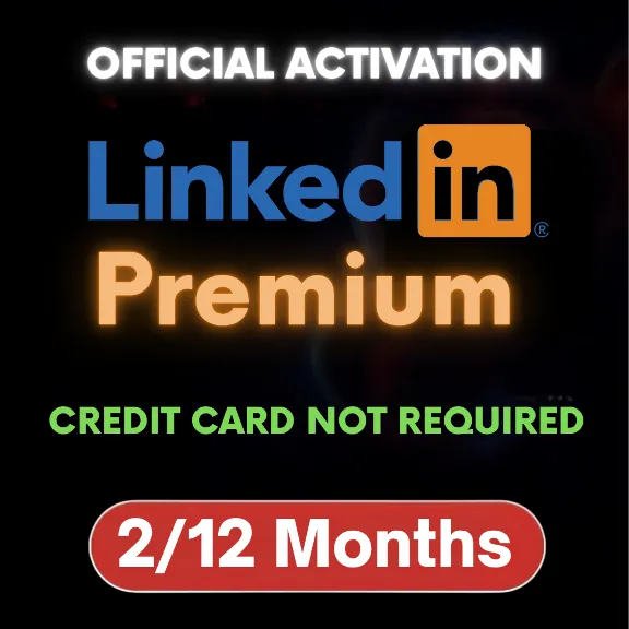 Подписка LinkedIn Premium (для вашего аккаунта)