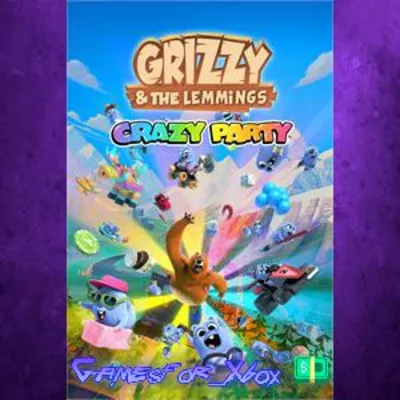 Grizzy and the Lemmings - Crazy Party XBOX