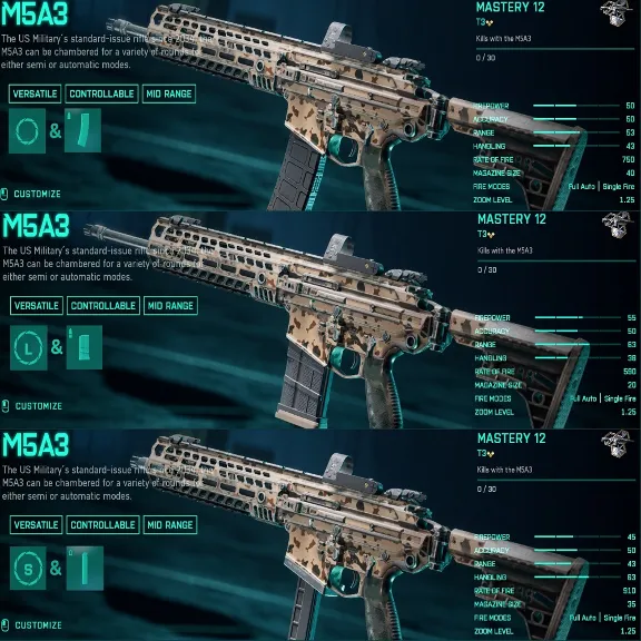 Battlefield 2042 - M5A3-1.25x-2.5x, script for logitech