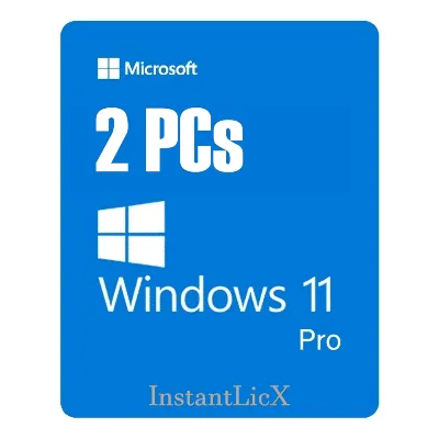 Windows 10 / 11 Professional 2 PCs Online - MAK Volume Key (Global)