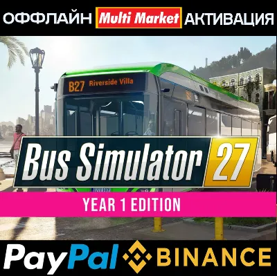 Bus Simulator 27 Year 1 Edition STEAM 🅿️ 𝗣𝐀𝐘𝗣𝐀𝐋