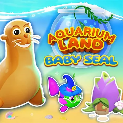 Aquarium Land: Baby Seal — purchase to account | XBAY