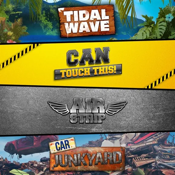 AirStrip DLC + Can Touch This DLC+ Tidal Wave DLC + Junkyard DLC Bundle — purchase to