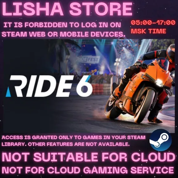 RIDE 6 Steam Offline For 90 days
