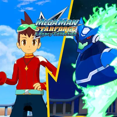 Mega Man Star Force Legacy Collection – Geo Stelar and Omega-Xis Character Model Pack