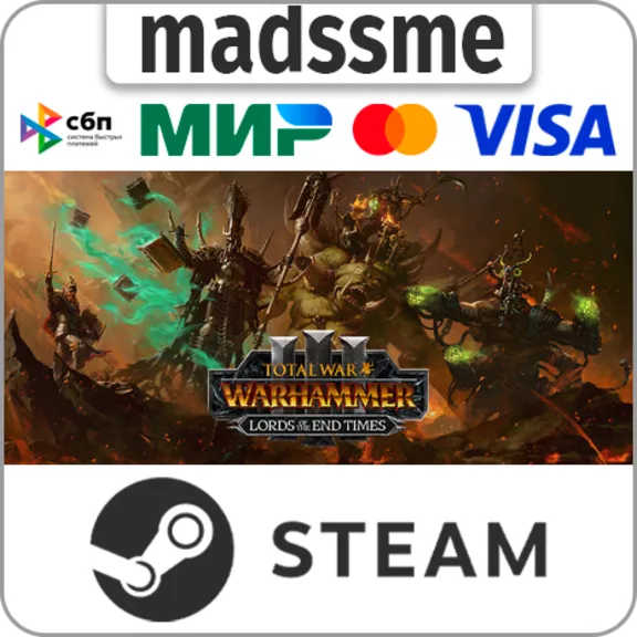 Total War: WARHAMMER III - Lords of the End Times * RU/KZ/CIS/TR/CN/AR/IN/BR * DLC