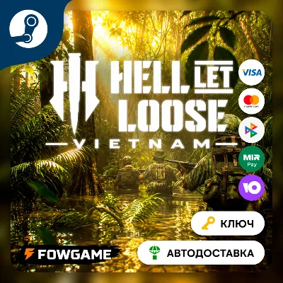 🔵  Hell Let Loose: Vietnam  (RU+СНГ+ТУРЦИЯ) 🔑КЛЮЧ STEAM