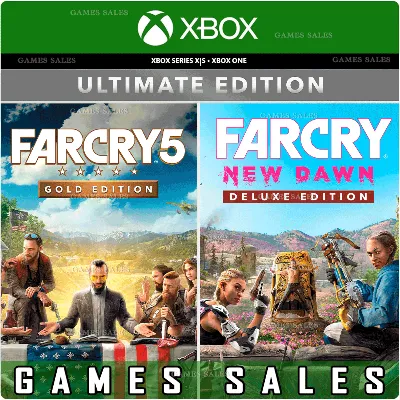 ✅❤️FAR CRY 5 GOLD+FAR CRY NEW DAWN DELUXE❤️XBOX🔑КЛЮЧ✅