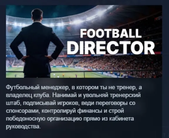 FD 27: Direct Your Football Club AUTODELIVERY STEAM GIFT INSTANTLY