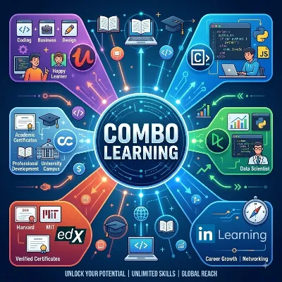 Udemy/Codecademy/Coursera/Datacamp/Edx/LinkedIn - Combo Learning - Shared accounts