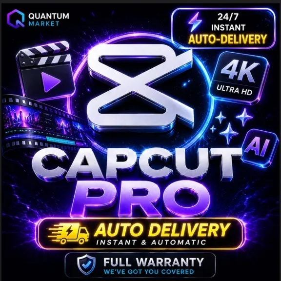 Мгновенная доставка ⚡ Личный аккаунт CapCut Pro | Для любых устройств 7/30/180 Дни