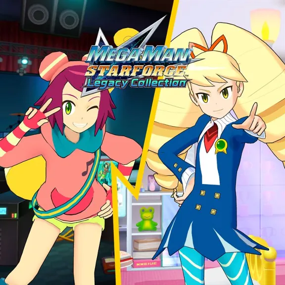Mega Man Star Force Legacy Collection – Sonia Strumm and Luna Platz Character Model P