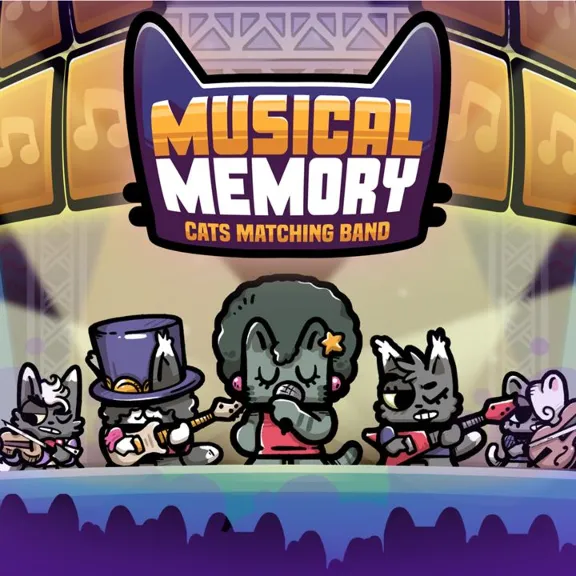 Musical Memory: Cats Matching Band — purchase to account | XBAY