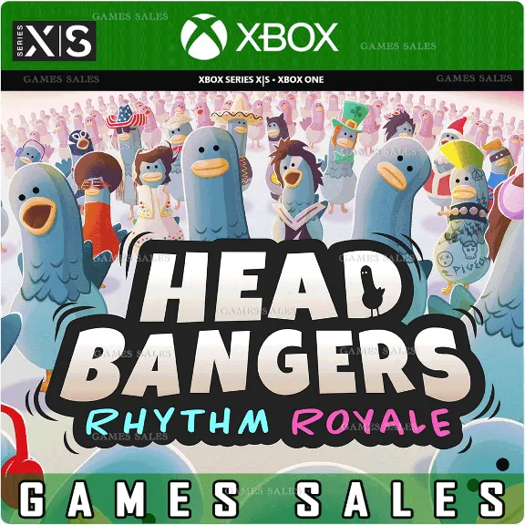 ✅❤️HEADBANGERS: RHYTHM ROYALE❤️XBOX ONE|XS+PC WIN🔑КЛЮЧ✅