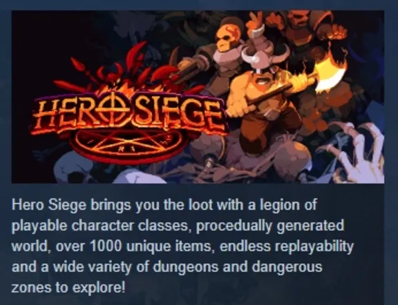 Hero Siege АВТОДОСТАВКА STEAM РОССИЯ МГНОВЕННО ЛИЦЕНЗИЯ