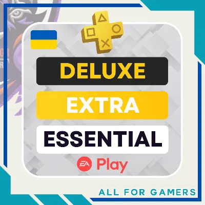🟨PS PLUS DELUXE EXTRA ESSENTIAL EA PLAY 1-12 UKRAINE FAST!🎁