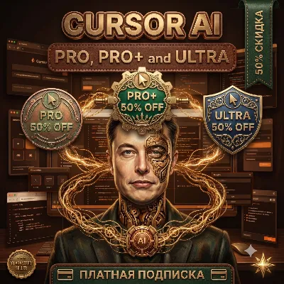 ⭐ Cursor AI Pro | Самая низкая цена | Скидка 50% | Безопасная активация