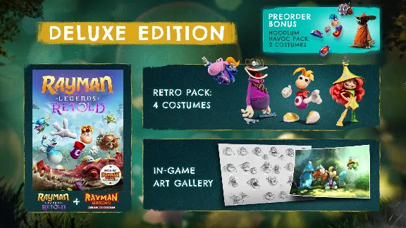 Rayman Legends Retold Deluxe Edition XBOX SERIES S|X 🎁GIFT NO-LOGIN