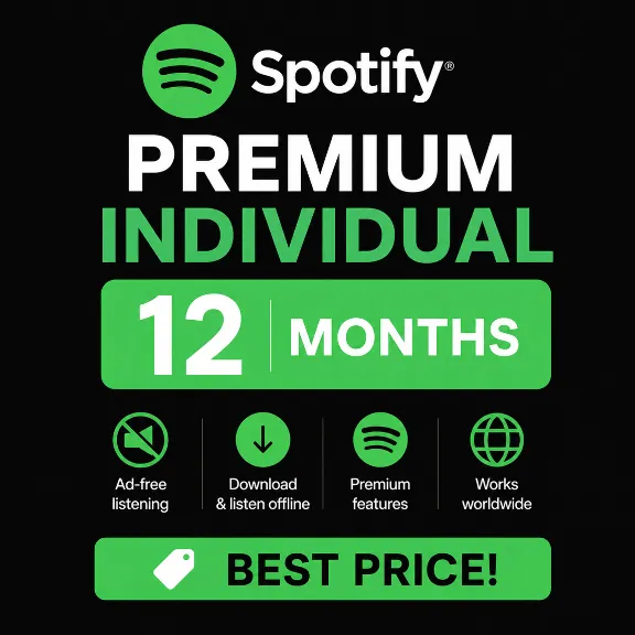 Spotify 🎵 Премиум 12 месяцев | Продлить или подготовить аккаунт