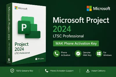 Microsoft Project 2024 LTSC Professional – MAK Phone Activation Key | Windows