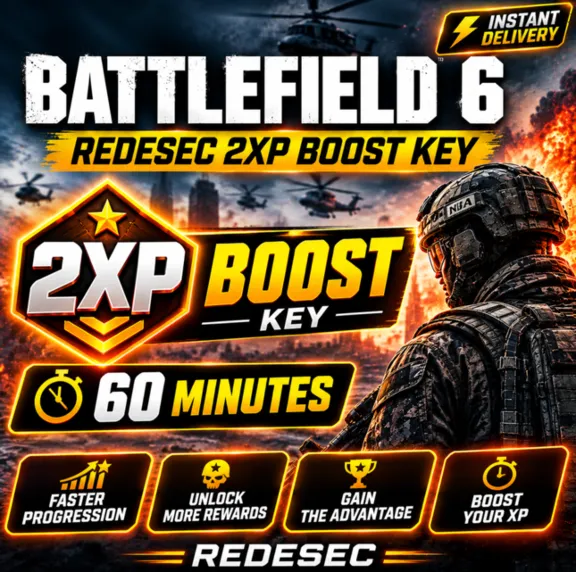 Battlefield 6 RedSec 60 минут 2xp Boost Ключ  - Глобальный - ПК/PS5/XBOX