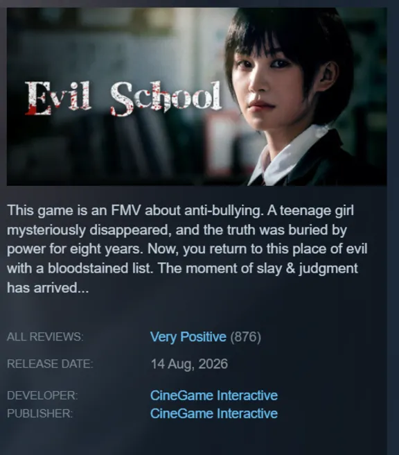 GLOBAL | Evil School | STEAM KEY