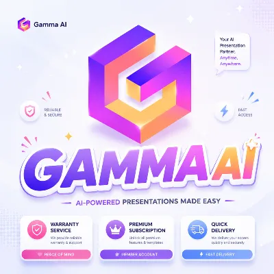 GAMMA.APP AI ПЛЮС | Быстрая подписка PRO на 1 месяц