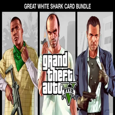 (XBOX Series X/S) Grand Theft Auto V and Great White Shark Card Bundle