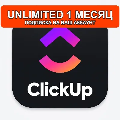 Unlimited 1 Month Subscription to your account ClickUp