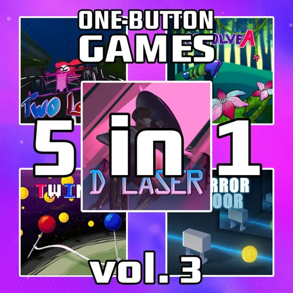 One Button Games 5-in-1 vol. 3 — Xbox Series X|S — activation key | XBAY