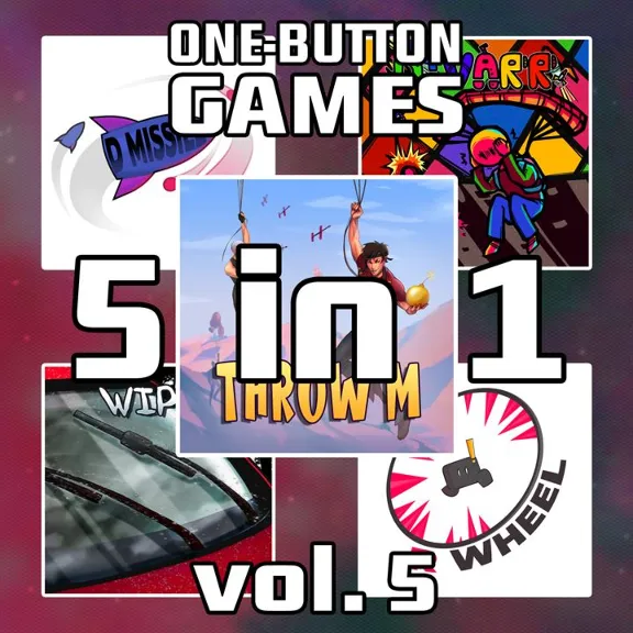 One Button Games 5-in-1 vol. 5 — Xbox Series X|S — activation key | XBAY